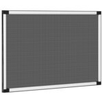 vidaXL Moustiquaire extensible pour fenêtres Blanc (75-143)x50 cm