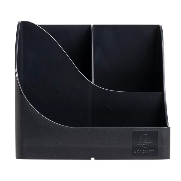 Pot À Crayons Pen Wave Neo Deco - Noir - X 4 - Exacompta