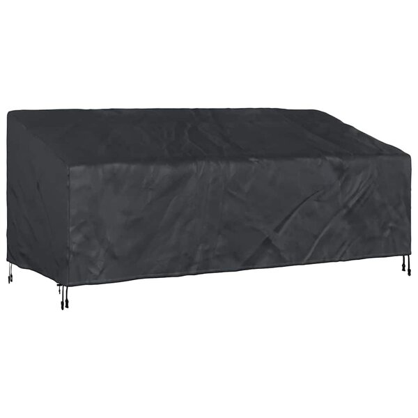 vidaXL Housse de banc de jardin 200 x 100 x 89 cm Tissu oxford 600D