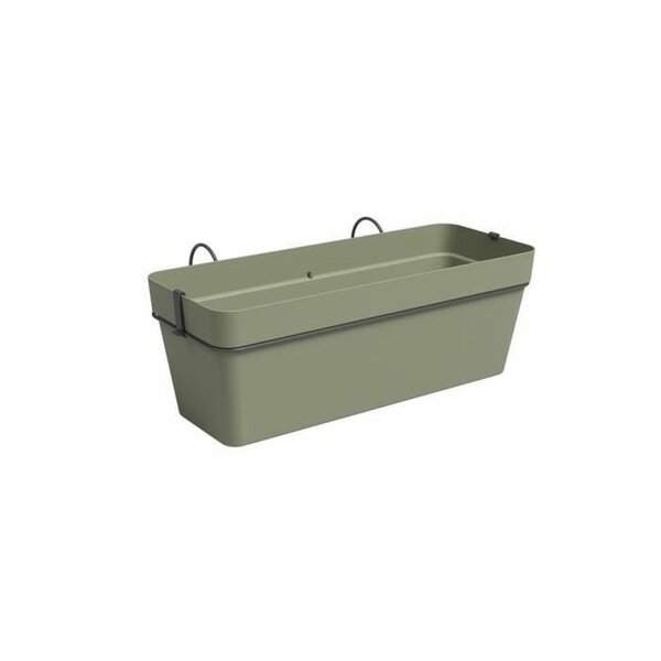 Jardinière CAPRI RE KIT 50 ma - Vert cendré L50 2 x P28 5 x hauteur 20 cm