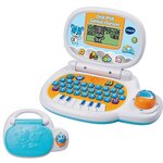VTECH - Ordi P'tit Genius Ourson Bleu - Ordinateur Éducatif Enfant