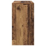vidaXL Bureau d'écriture Bois ancien Bois d'ingénierie 100 x 40 x 76 cm