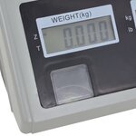 Vidaxl balance numérique 30 kg avec batterie rechargeable