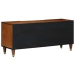 vidaXL Cabinet TV Marron 105 x 33.5 x 46 cm Bois de manguier massif