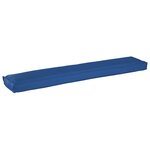 vidaXL Coussin de palette Bleu royal 200 x 40 x 8 cm Tissu Oxford