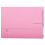 Paquet de 10 chemises poche SUPER 210 - 24 5x32 5cm - Couleurs assorties x 18 EXACOMPTA