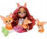 Poupée Enchantimals  HNT60 - Fennec Fox et la famille renard