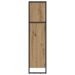 vidaXL Bibliothèque Chêne artisan 80 x 30 x 155 cm Bois d'ingénierie