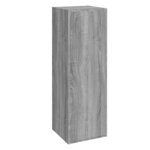 vidaXL Ensemble de meubles TV 4 Pièces Sonoma gris Bois d'ingénierie
