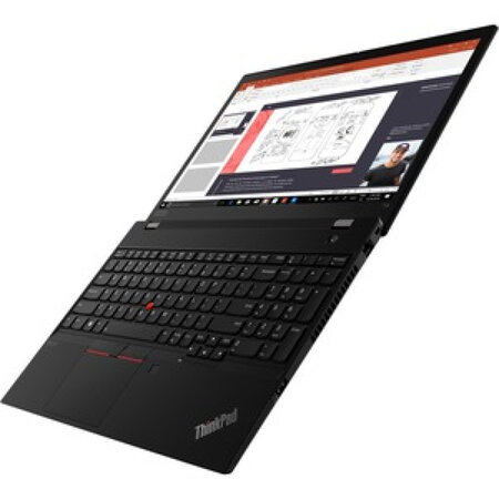 Lenovo thinkpad t15 i5-10210u ordinateur portable 39 6 cm (15.6") full hd intel® core™ i5 8 go ddr4-sdram 256 go ssd wi-fi 6 (802.11ax) windows 10 pro noir