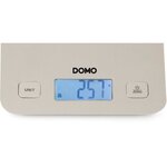 DOMO DO9239W - Balance culinaire éléctronique - Tare - Arrêt auto - Jusqu'à 1 gramme près - Plateau de pesage inox