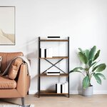 vidaXL Étagère Bois ancien 40 x 30 x 85 cm Bois d'ingénierie