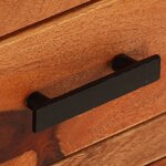 vidaXL Meuble TV 110x30x40 cm Bois solide