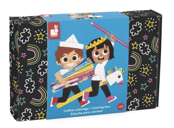 Coffret coloriage X 42 pieces -  - Juratoys