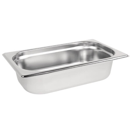 Bac gastro inox gn 1/4 - 65 mm - vogue -  - acier inoxydable1 7 265x65x162mm