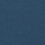 vidaXL Cadre de lit sans matelas bleu 90x190 cm tissu