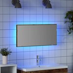 vidaXL Miroir Bois ancien 80 x 37 cm Verre et Bois Ingénierie