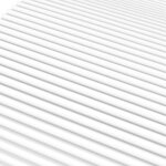 vidaXL Matelas en mousse blanc 90x210 cm dureté H2 H3