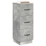 vidaXL Armoire à tiroirs 33 x 34 5 x 87 cm Bois d'ingénierie