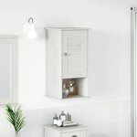 vidaXL Cabinet de Salle de Bain Mural VIGO Blanc 37 x 34 x 71.5 cm