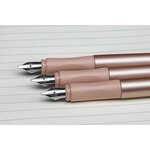 Coffret cadeau Callissima calligraphie 3 plumes différentes avec cartouches Abricot SCHNEIDER