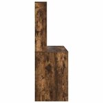 vidaXL Bureau Chêne fumé 91 x 50 x 149 cm Bois d'ingénierie
