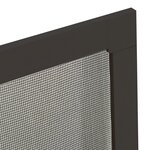 vidaXL Moustiquaire pour fenêtres Anthracite 100x120 cm