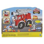 Play-doh wheels  pâte a modeler - le camion de pompiers