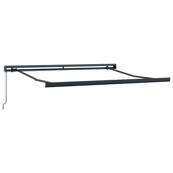 Auvent Anthracite 3 x 2 5 m Métal