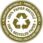 Bloc agrafes en tête 21x29,7 200pQ.5x5 70g recyclé et certifié FOREVER CALLIGRAPHE