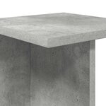vidaXL Support de Plante 2 pièces Gris béton 25 x 25 5 x 100 5 cm
