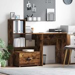 vidaXL Armoire à tiroirs Marron 55 x 45 x 33 5 cm Bois d'ingénierie