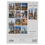 Petit calendrier mural 14x18cm New York 2020 DRAEGER