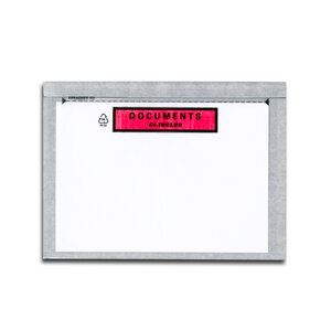 Lot de 100 pochettes documents ci-inclus pac-list a5