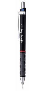 rOtring Tikky Porte-mine avec code couleur corps noir 0 70 mm