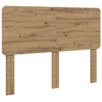 vidaXL Tête de lit Chêne artisanal 150 cm Bois d'ingénierie