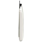 vidaXL Tête de lit suspendue Blanc Simili cuir