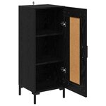 vidaXL Buffet Olden Chêne noir 34 5 x 34 x 90 cm