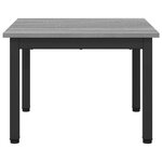 vidaXL Table basse Gris Sonoma 50 x 50 x 36 cm Bois d'ingénierie
