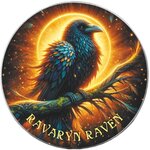 Pièce de monnaie en Argent 1 Dollar g 31.1 (1 oz) Millésime 2026 Forest Totems III RAVARYN RAVEN
