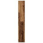 vidaXL Bibliothèque vieux bois 40x30x189 cm bois d'ingénierie
