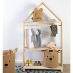 Childhome support de rangement décoratif avec roues naturel