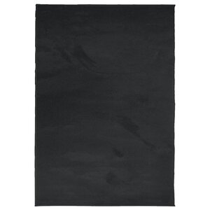 vidaXL Tapis OVIEDO à poils courts noir 200x280 cm