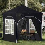 vidaXL Tente de fête pop-up 192 x 192 x 245 cm Anthracite