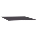 vidaXL Toile de rechange pour auvent Anthracite 450 × 350 cm Polyester