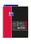 Cahier Polypro ACTIVEBOOK + Intercalaire 160 P 90G 240x297 mm Quadrillé 5x5 OXFORD