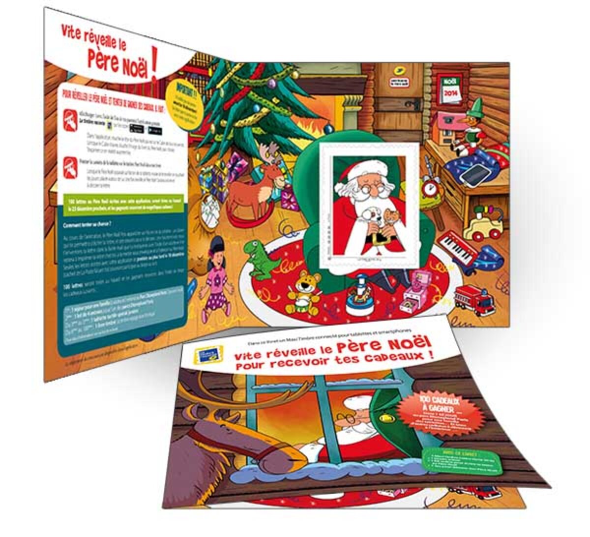 Livret numérique Père Noël La Poste