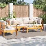 vidaXL Tapis de surface HUARTE Beige 340 x 240 cm Polyester