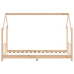 vidaXL Cadre de lit pour enfant 90x190 cm Bois de pin massif