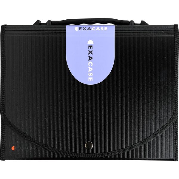 Trieur Valisette Exacase Exactive - 13 Compartiments - Noir - X 5 - Exacompta